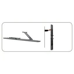 Banc pliant avec pieds rabattables