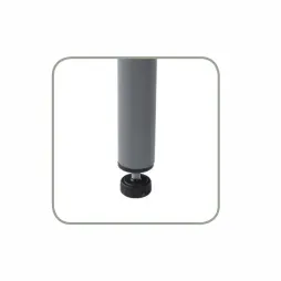 Molette de réglage pour les pieds de tables polypro