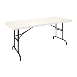 Table pliante réglable pour collectivités