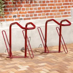 Barrière range 2 vélos avec blocage de la roue et du cadre