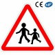 Panneau de circulation annonçant un endroit fréquenté par les enfants (A13a)