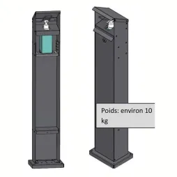 Borne de désinfection pour flacon européen jusqu'à 1L 