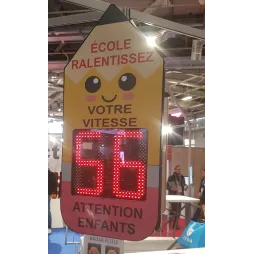 Radar limiteur de vitesse spécial école