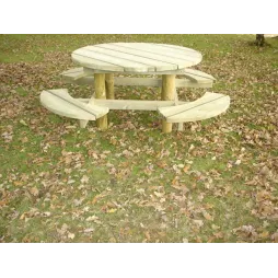 Table de picnic en bois Bosquet
