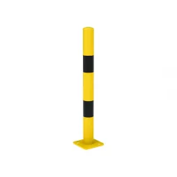 Potelet de protection jaune et noir