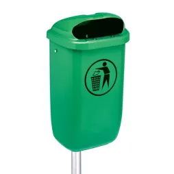 Corbeille urbaine Classique en plastique