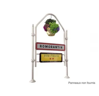 Panneau d'agglomération- Entrée de Ville