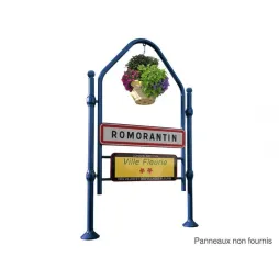 Panneau d'agglomération- Entrée de Ville