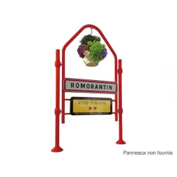 Panneau d'agglomération- Entrée de Ville