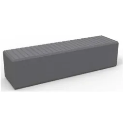 Banquette de ville en plastique