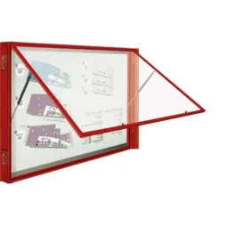 Vitrine extérieure 2000 - Gamme couleur Porte Levante
