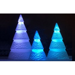 Sapin de Noël extérieur à LED - Hauteur 2 M