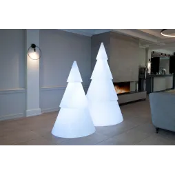 Sapin de Noël lumineux en polyéthylène - Hauteur 2.50M