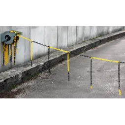 Dérouleur de chaîne plastique Jaune/Noir