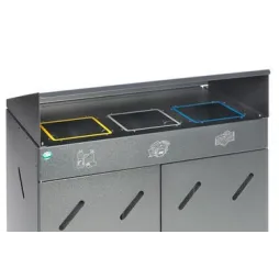 Poubelle de tri sélectif intérieure et extérieure