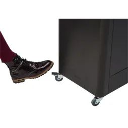 Poubelle de tri sélectif pour intérieur TRIMOUV sur roulettes