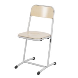 Chaise scolaire appui sur table