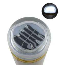 Kit de sécurité pour passage piéton, potelets jaune, dalles jaunes/noires