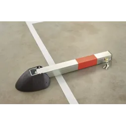 Poteau de place de parking rabattable