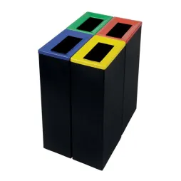 Poubelle de bureau pour le tri sélectif