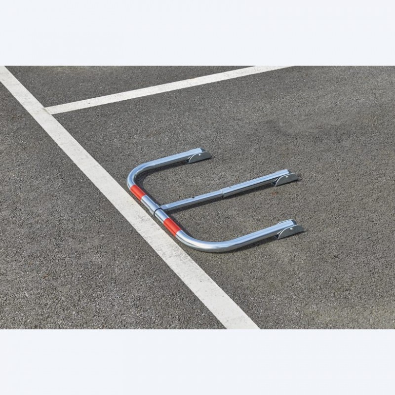 PB-3LS Barriere de parking pliante avec cadenas 30cm x 40cm 
