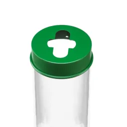 Tube collecteur de piles usagées