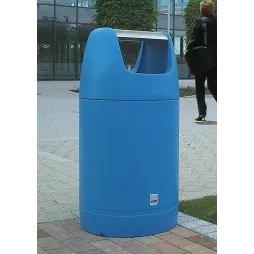 Poubelle de ville 100 litres en polyéthylène Poubelle de ville 100 litres en polyéthylène