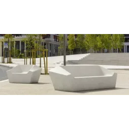 Banc en béton désign