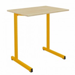 Table scolaire fixe 70x50 cm