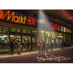 Projecteur de noël extérieur