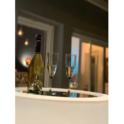 Pot de fleurs éclairant Pot de fleurs éclairant