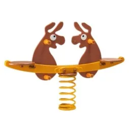 Âge 2 à 12 ans : Jeu à ressort bourriquet