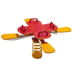 Âge de 2 à 12 ans : Jeu à ressort trèfle rouge