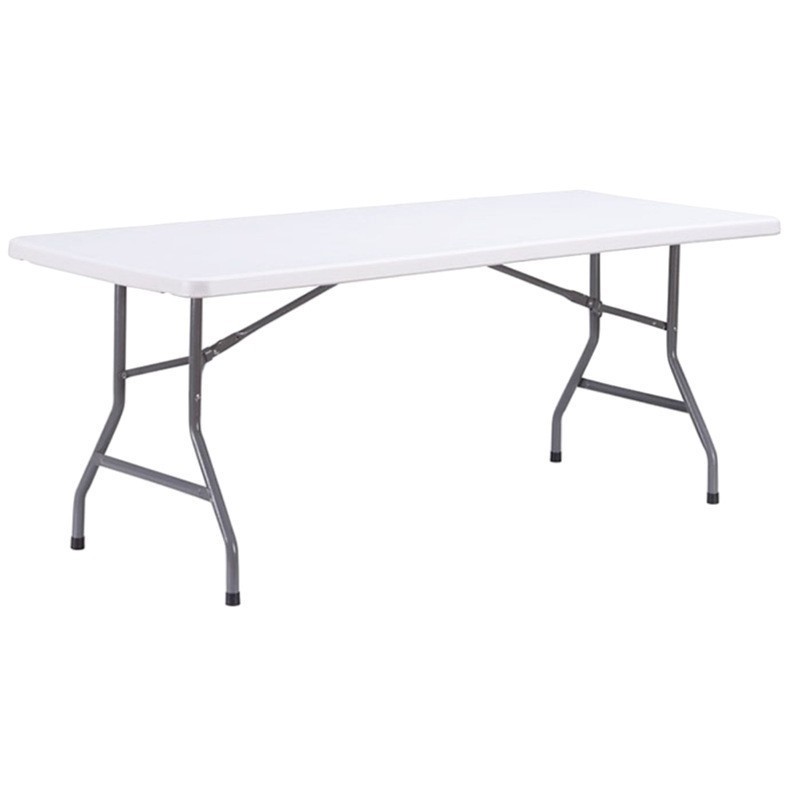 Table pliante 240 cm en polyéthylène haute densité