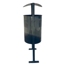 Poubelle extérieure en métal Barcelona Poubelle extérieure en métal Barcelona