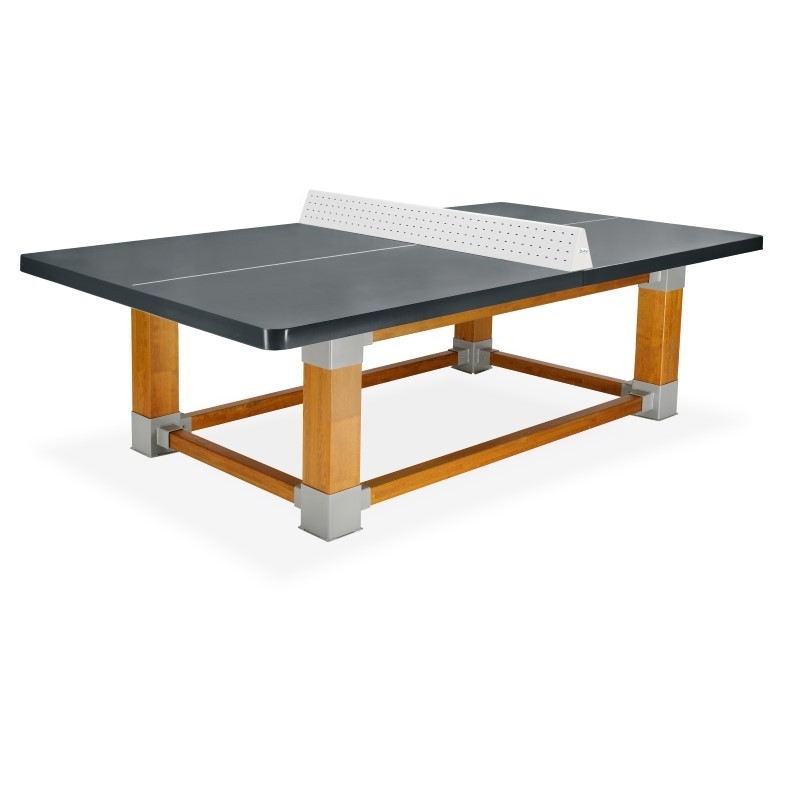 Table de ping pong en béton accès PMR - Jeux extérieurs
