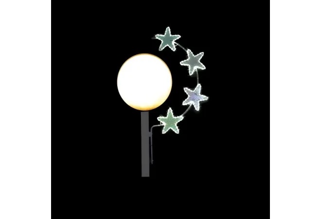 Décoration de noël pour ville, illumination lampadaire de noël Décoration de noël pour ville, illumination lampadaire de noël