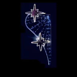 Lumineux et irisant : luminaire de noël Pays imaginaire pour réverbère - Leader Equipements Lumineux et irisant : luminaire de noël Pays imaginaire pour réverbère - Leader Equipements