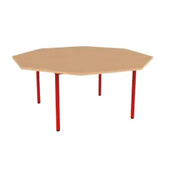 Table octogonale pour école Noa