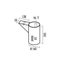 Forreau d'amovibilité pour borne urbaine