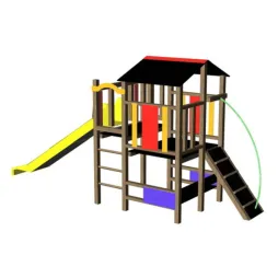 Structure jeu plein air Météorite