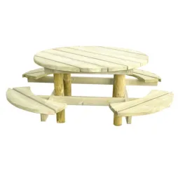 Table pique-nique bois Modèle Bosquet