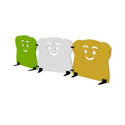 Claustra extérieur brioche