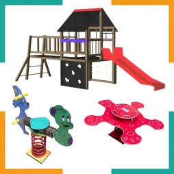 Jeu de plein air pour enfants - Aire de jeux extérieur enfant