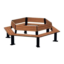 Banc entourage d'arbre