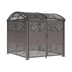 Abri-vélos gris Procity