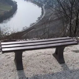 Banquette urbaine - Mobilier urbain en plastique recyclé