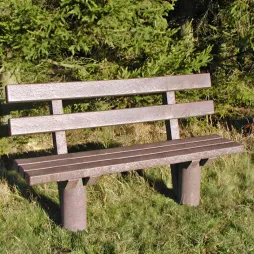 Banc en plastique recyclé - Mobilier en plastique recyclé