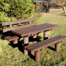 Ensemble pique-nique en recyclé