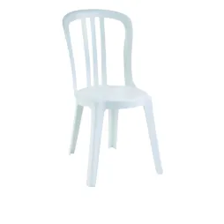 Chaise de jardin empilable